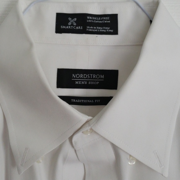 Nordstrom White Button Up - Picture 2 of 3